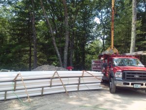 Geothermal well drilling trailer